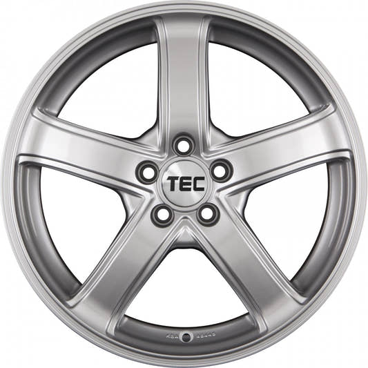 TEC Speedwheels AS1 sterling silber 7.5x17 ET45 - LK5/120 ML72.5