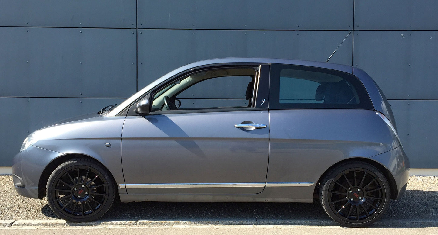 TEC Speedwheels AS2 black glossy 8x18 ET18 - LK4/108 ML65.1