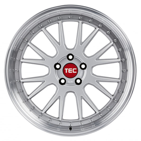 TEC Speedwheels GT EVO hyper-silber-hornpoliert 10x20 ET35 - LK5/112 ML72.5