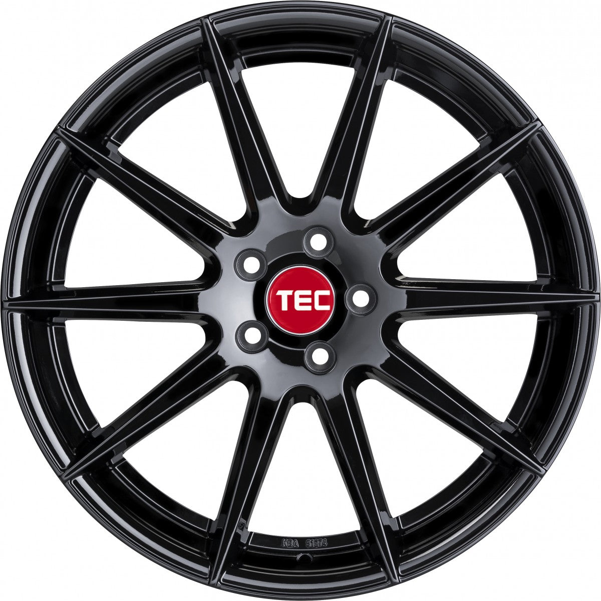 TEC Speedwheels GT7 black-glossy Alufelge 8.5x19 Zoll ET35 LK 5x114.3 ML72.5 – Bild 2