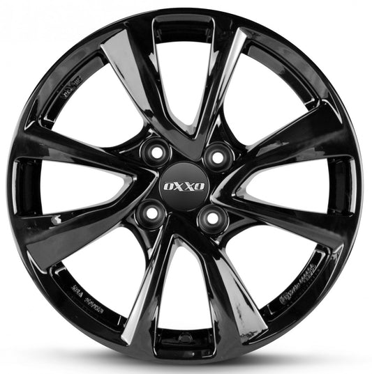 Oxxo Oberon 4 black 4.5x14 ET35 - LK4/100 ML54.1