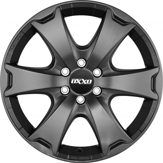 Oxxo Aventura matt black 7.5x17 ET55 - LK6/139.7 ML93.1