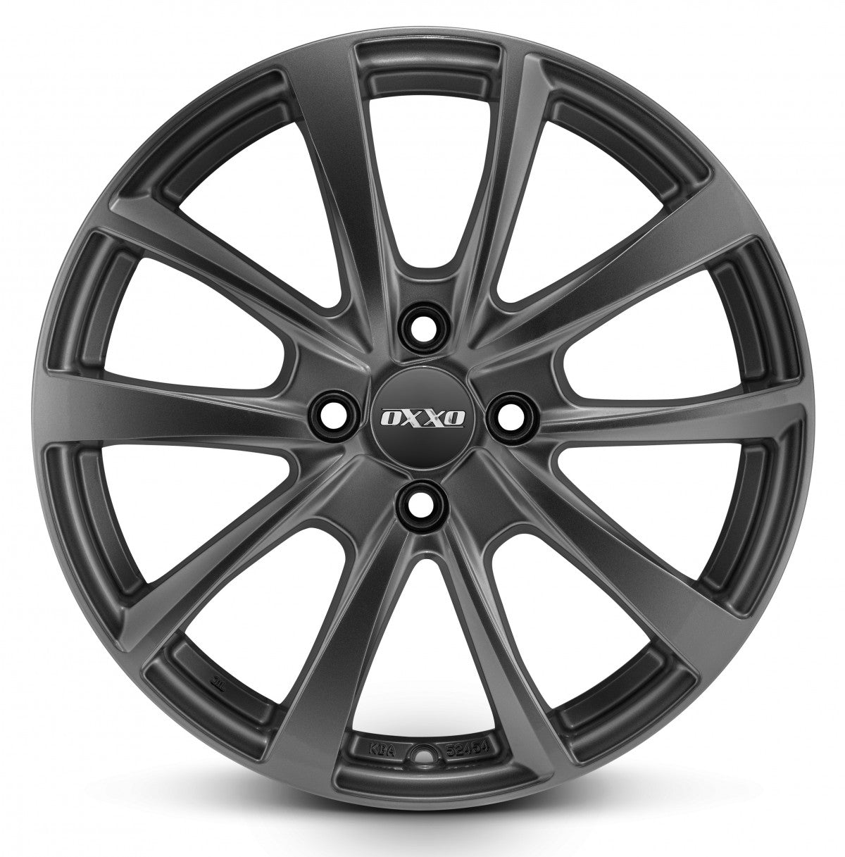 Oxxo Vidorra gunmetal Alufelge 7x17 Zoll ET38 LK 4x100 ML63.4 – Bild 4