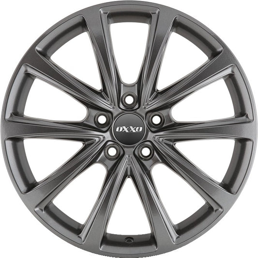 Oxxo Liberty gunmetal 7.5x17 ET38 - LK5/112 ML57.1