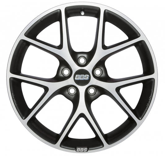 BBS SR vulcano grau diamantgedreht 7.5x17 ET48 - LK5/100 ML70