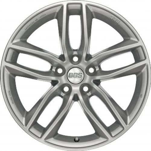 BBS SX brillantsilber Alufelge 7.5x17 Zoll ET35 LK 5x112 ML82 – Bild 2