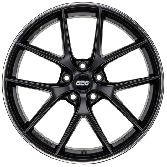BBS CI-R schwarz matt 8.5x19 ET45 - LK5/112 ML82