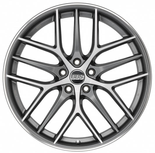 BBS CC-R graphit diamantgedreht matt 8.5x19 ET30 - LK5/114.3 ML82