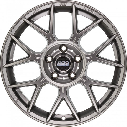 BBS XR platinum silber 8x18 ET44 - LK5/112 ML82
