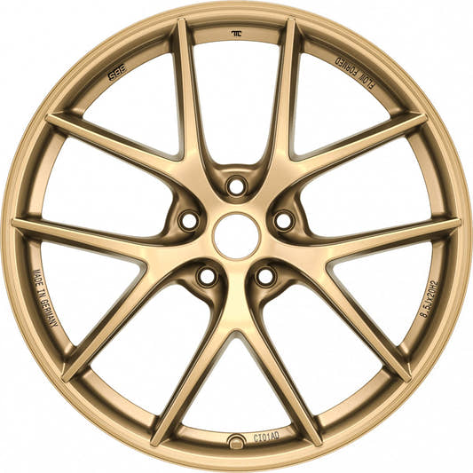 BBS CI-R AD racing gold Alufelge 11x19 Zoll ET58.5 LK 5x117.5 ML70.05 – Bild 2