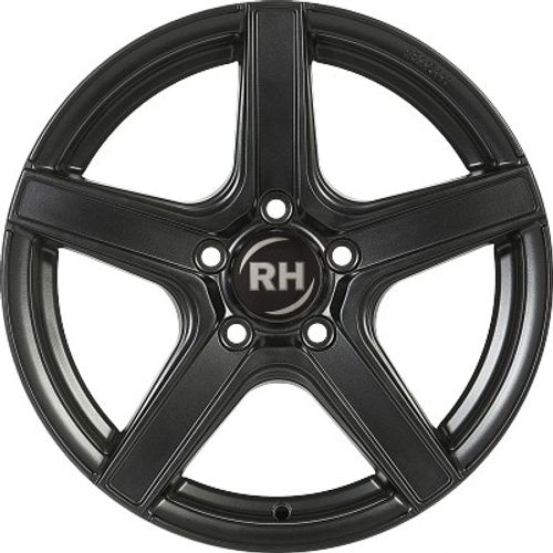 RH Alurad AR4 racing schwarz lackiert Alufelge 6.5x15 Zoll ET45 LK 5x112 ML72.6 – Bild 2