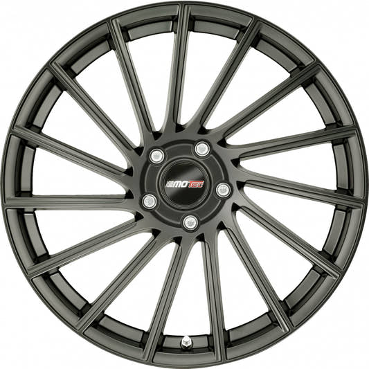 Motec Tornado flat black 10.5x21 ET45 - LK5/112 ML66.5