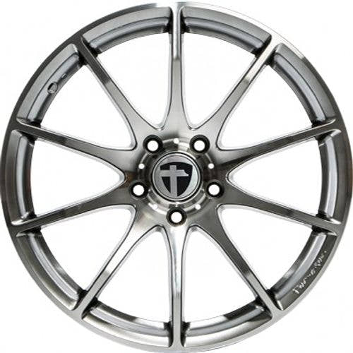 Tomason TN1 hyperblack polished Alufelge 8x17 Zoll ET35 LK 4x108 ML63.4 – Bild 2