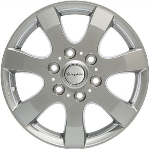 Tomason TN3F silver painted Alufelge 6.5x16 Zoll ET47 LK 5x114.3 ML72.6 – Bild 2