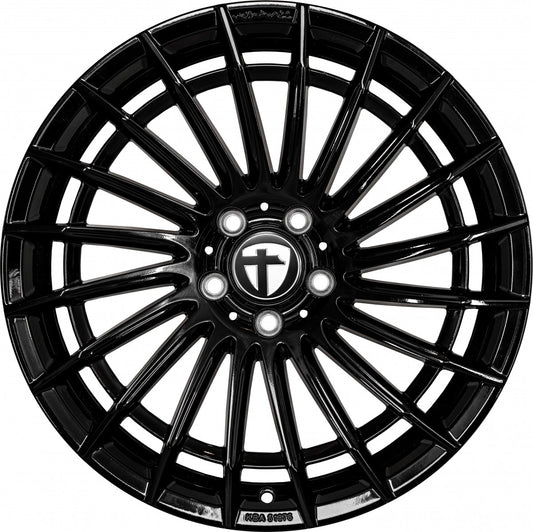 Tomason TN21 black painted 8.5x19 ET45 - LK5/112 ML72.6