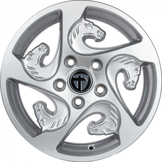 Tomason TR-Horse silver 6x15 ET30 - LK5/112 ML66.5
