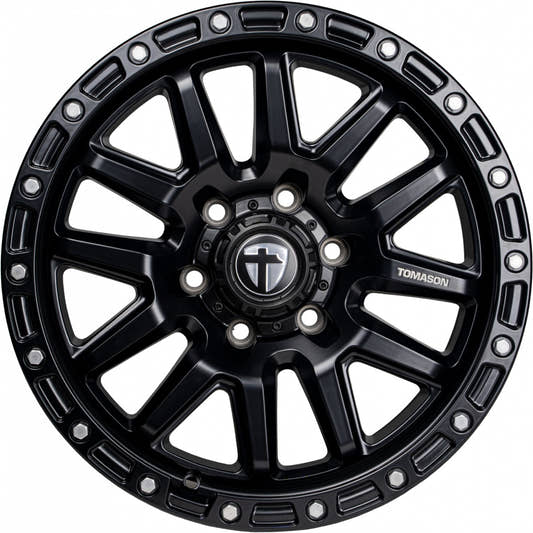 Tomason TN Offroad black 9x18 ET30 - LK6/139.7 ML106