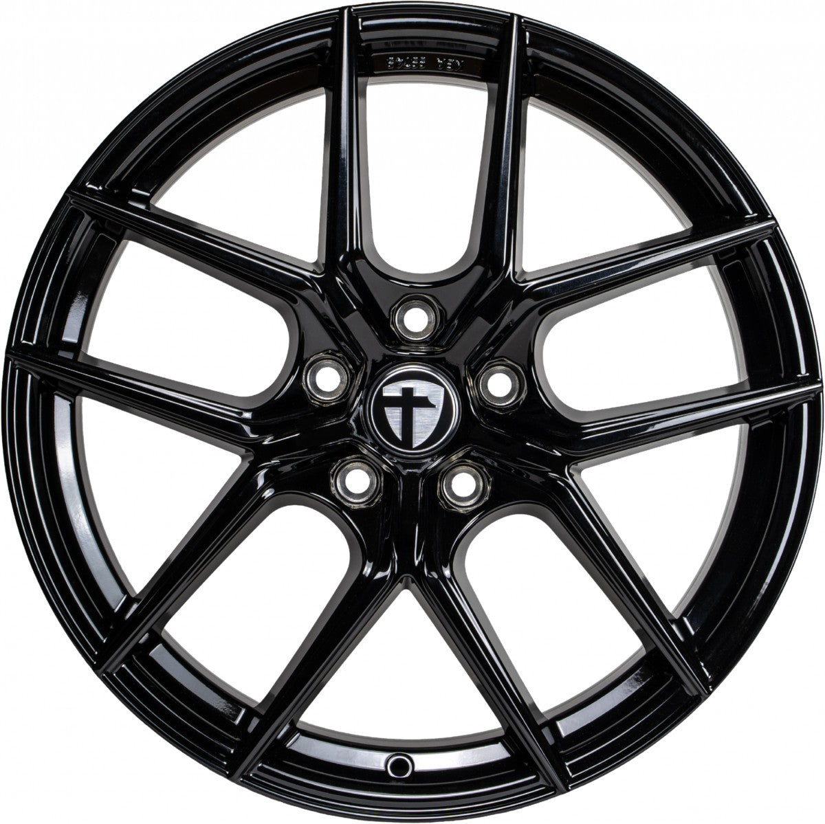 Tomason TN30 black painted 7x17 ET45.1 - LK5/112 ML66.6
