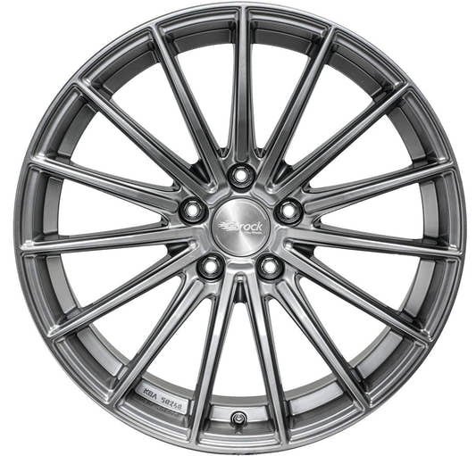 Brock B36 hyper-silber lackiert 8.5x19 ET44 - LK5/108 ML72.6
