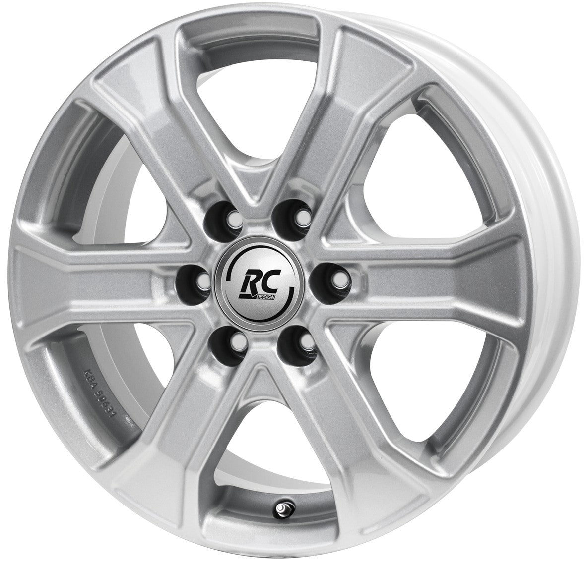 RC-Design RC31 kristallsilber lackiert 8x18 ET53 - LK6/130 ML84.1