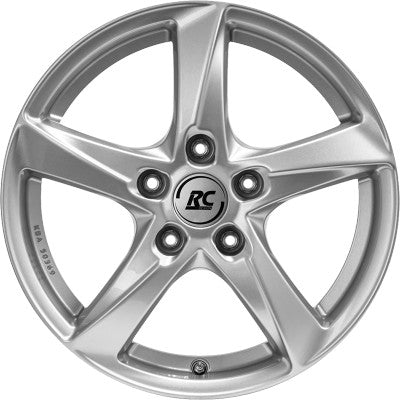 RC-Design RC30T kristallsilber lackiert 7x17 ET55 - LK5/120 ML65.1