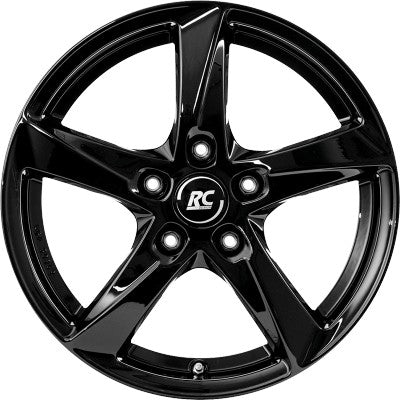 RC-Design RC30T schwarz lackiert 7x17 ET55 - LK5/120 ML65.1