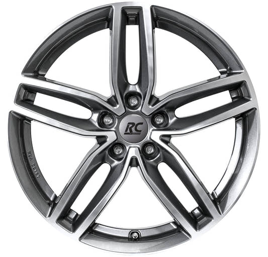 RC-Design RC29 himalaya-grey front-poliert 8.5x20 ET49 - LK5/115 ML70.2