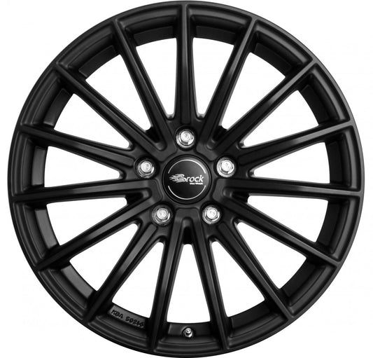 Brock B36 satin-black lackiert Alufelge 8.5x19 Zoll ET35 LK 5x112 ML66.6 – Bild 2