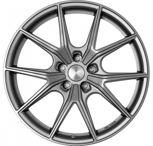 Brock B40 ferric-grey matt-lackiert 10.5x20 ET71 - LK5/130 ML71.5