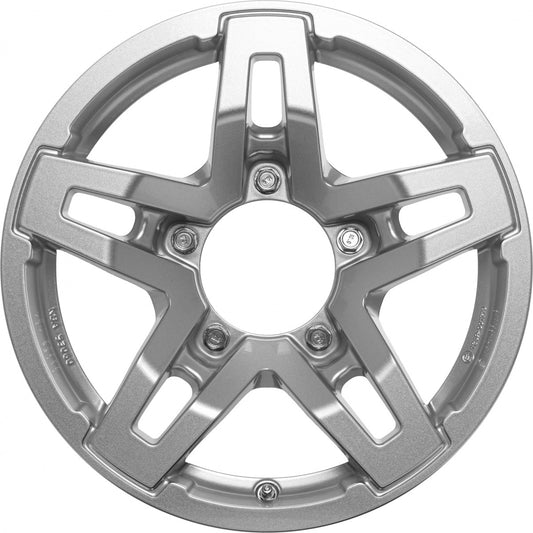 RC-Design RC33X kristallsilber lackiert 5.5x15 ET5 - LK5/139.7 ML108.3