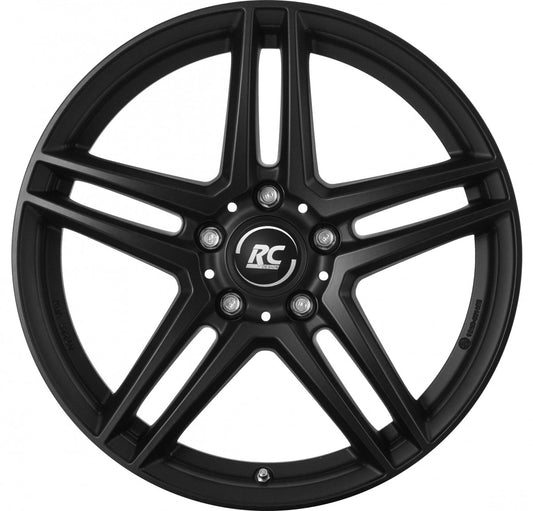 RC-Design RCD17 satin-black lackiert 8x18 ET40 - LK5/112 ML66.6