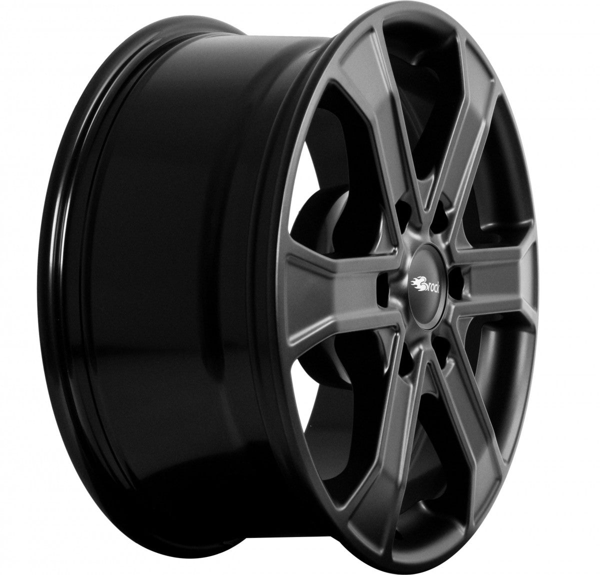 RC-Design RC31 satin-black matt-lackiert 7x16 ET53 - LK6/130 ML84.1