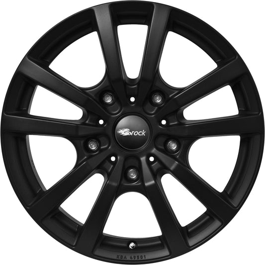 RC-Design RC25T schwarz-matt lackiert 6.5x16 ET51 - LK5/120 ML65.1