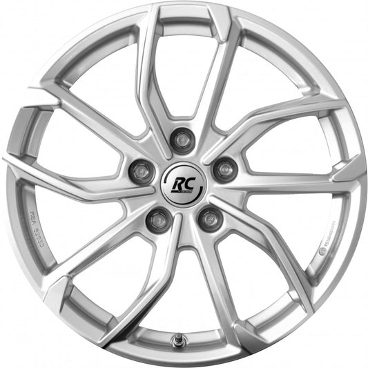 RC-Design RC34 kristallsilber 7x18 ET50 - LK5/114.3 ML60.1