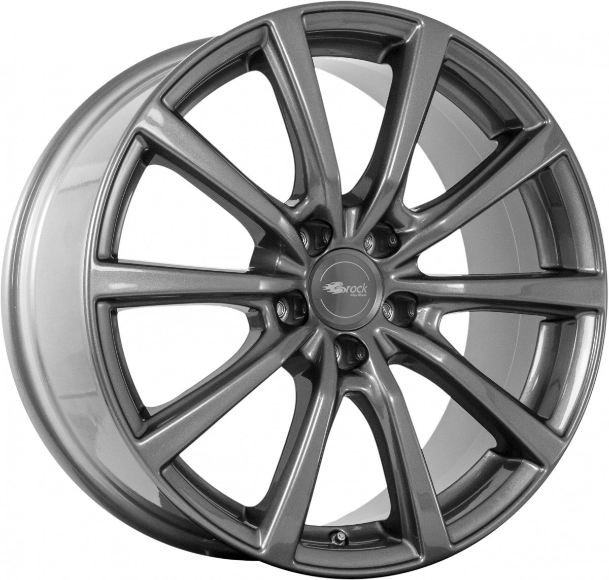 Brock B32 titan metallic 8.5x18 ET38 - LK5/114.3 ML64.2