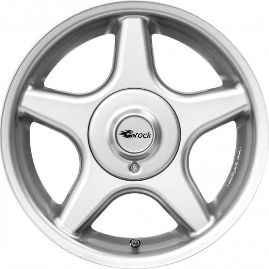 Brock B1 kristallsilber lackiert 9x16 ET15 - LK4/100 ML63.4
