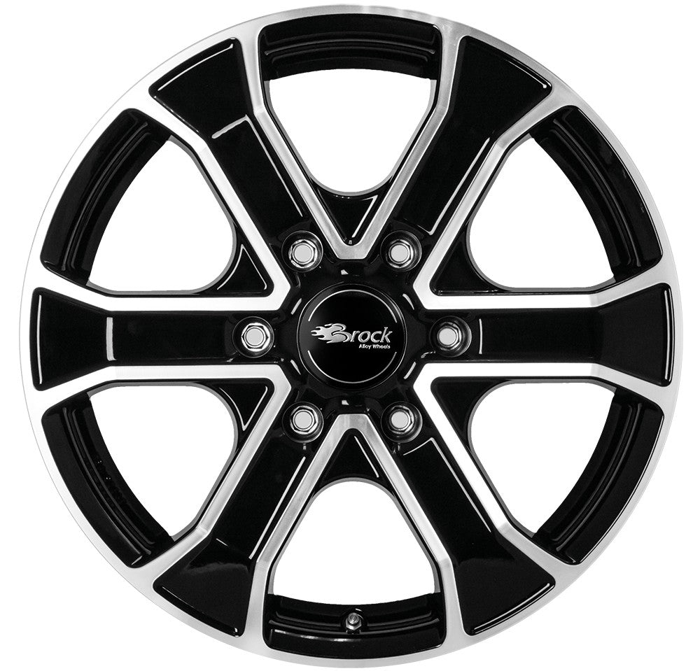 RC-Design RC31 schwarz front-poliert 8x18 ET51 - LK6/120 ML74.6