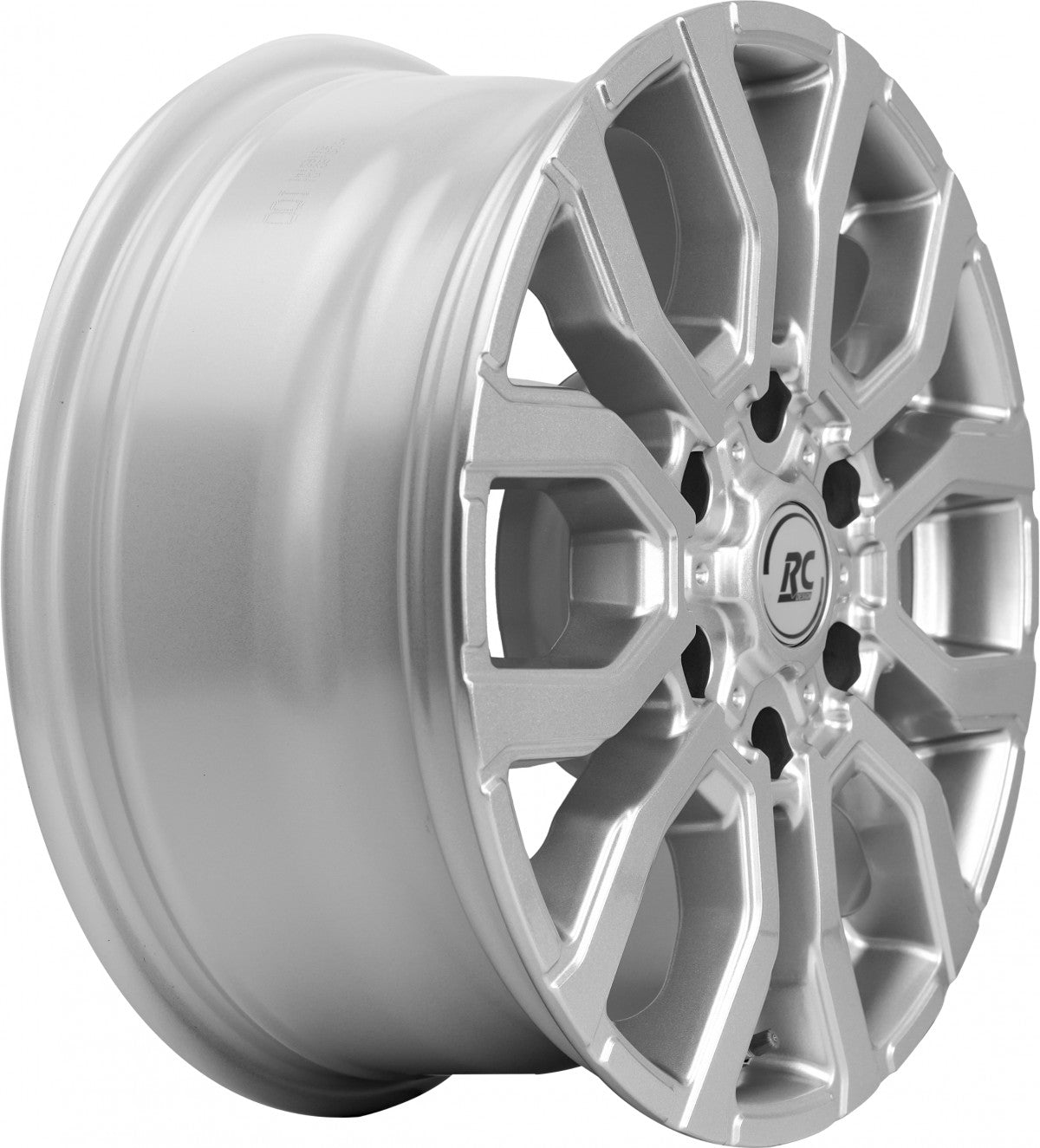 RC-Design RC35 kristallsilber Alufelge 7.5x17 Zoll ET25 LK 6x139.7 ML106.1 – Bild 8
