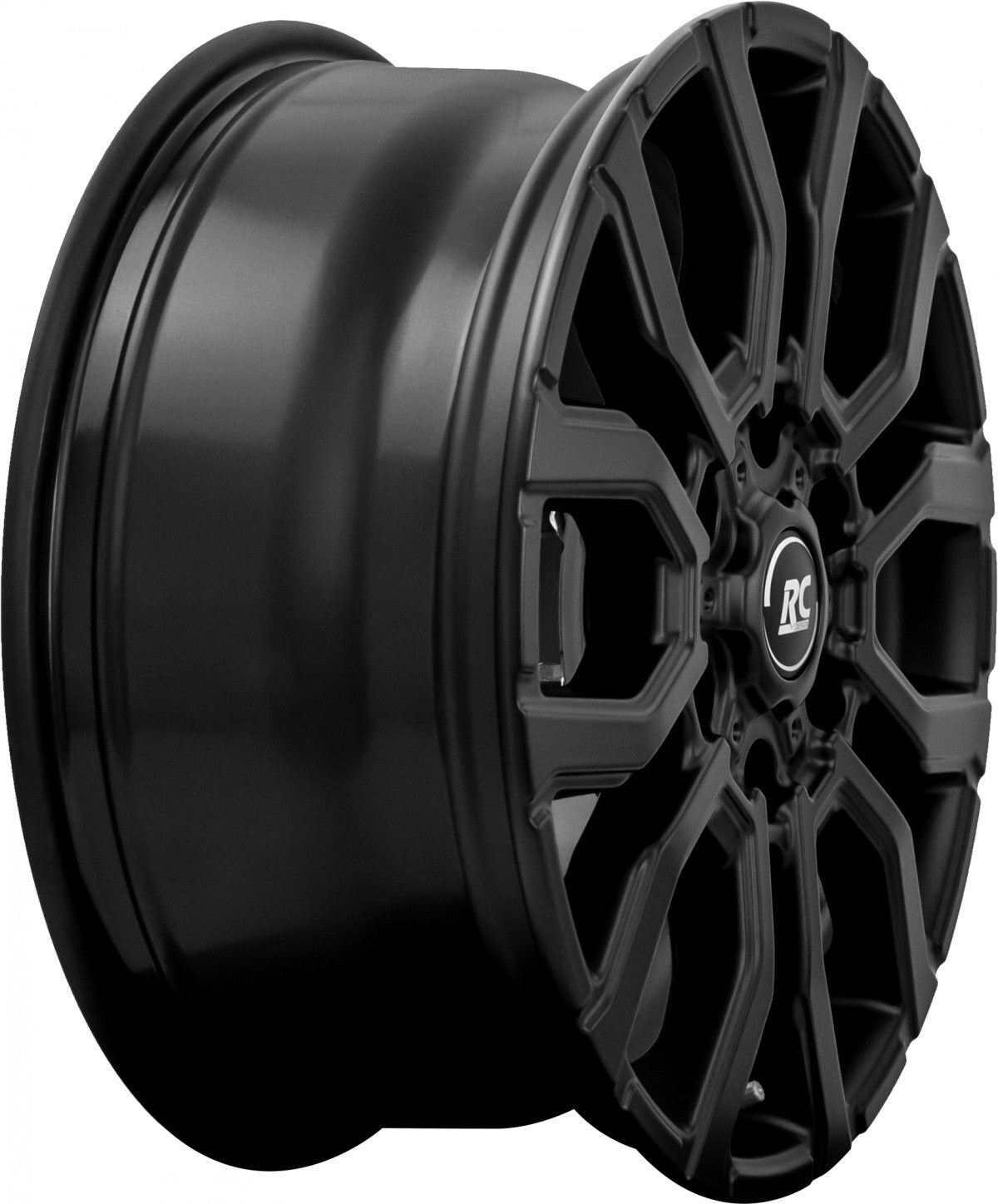 RC-Design RC35 satin-black matt-lackiert Alufelge 6.5x16 Zoll ET62 LK 6x130 ML84.1 – Bild 8