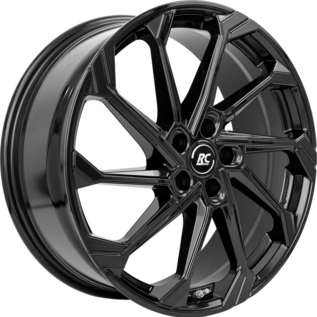 RC-Design RC36 schwarz lackiert Alufelge 9x19 Zoll ET41 LK 5x112 ML66.6 – Bild 8