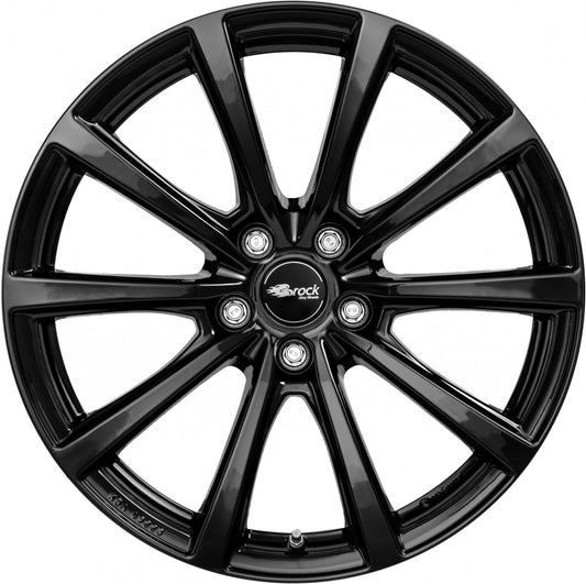 Brock B32 schwarz lackiert 8.5x18 ET35.5 - LK5/114.3 ML64.2