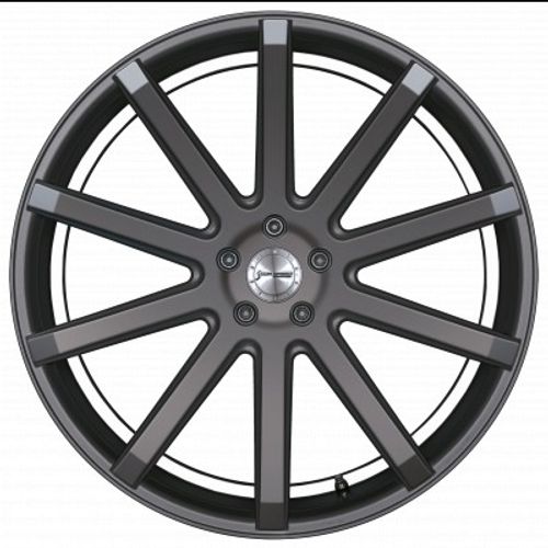 Corspeed Deville gunmetal / Undercut Color Trim weiss - DS10 Alufelge 8.5x19 Zoll ET35 LK 5x112 ML73.1 – Bild 2
