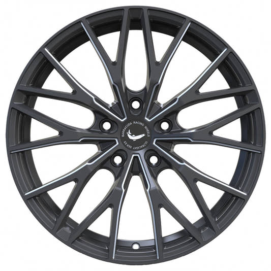 Barracuda Project 3.0 mattblack PureSports gefräst - DS10 8.5x18 ET30 - LK5/114.3 ML73.1