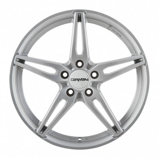 Carmani 15 Oskar kristall silber 6.5x16 ET40 - LK5/114.3 ML66.1