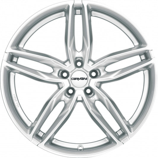 Carmani 13 Twinmax white silver 8x18 ET47 - LK5/112 ML66.6
