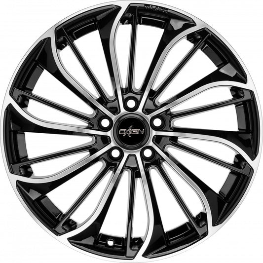 Oxigin 29 Oxsoul black matt polish 8x19 ET43 - LK5/112 ML66.6