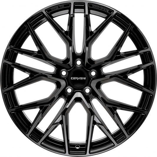 Carmani 20 Ludwig black 8x18 ET45 - LK5/112 ML66.6