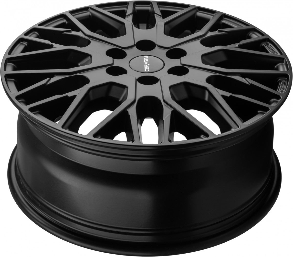 Carmani 20 Ludwig HL black matt 7.5x18 ET53 - LK5/130 ML78.1