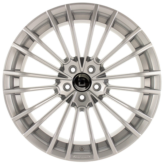 Diewe Presto argento silber 9.5x21 ET30 - LK5/130 ML84.1