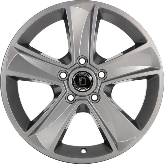 Arcasting Mammut argento silber 7x17 ET45 - LK5/112 ML66.6
